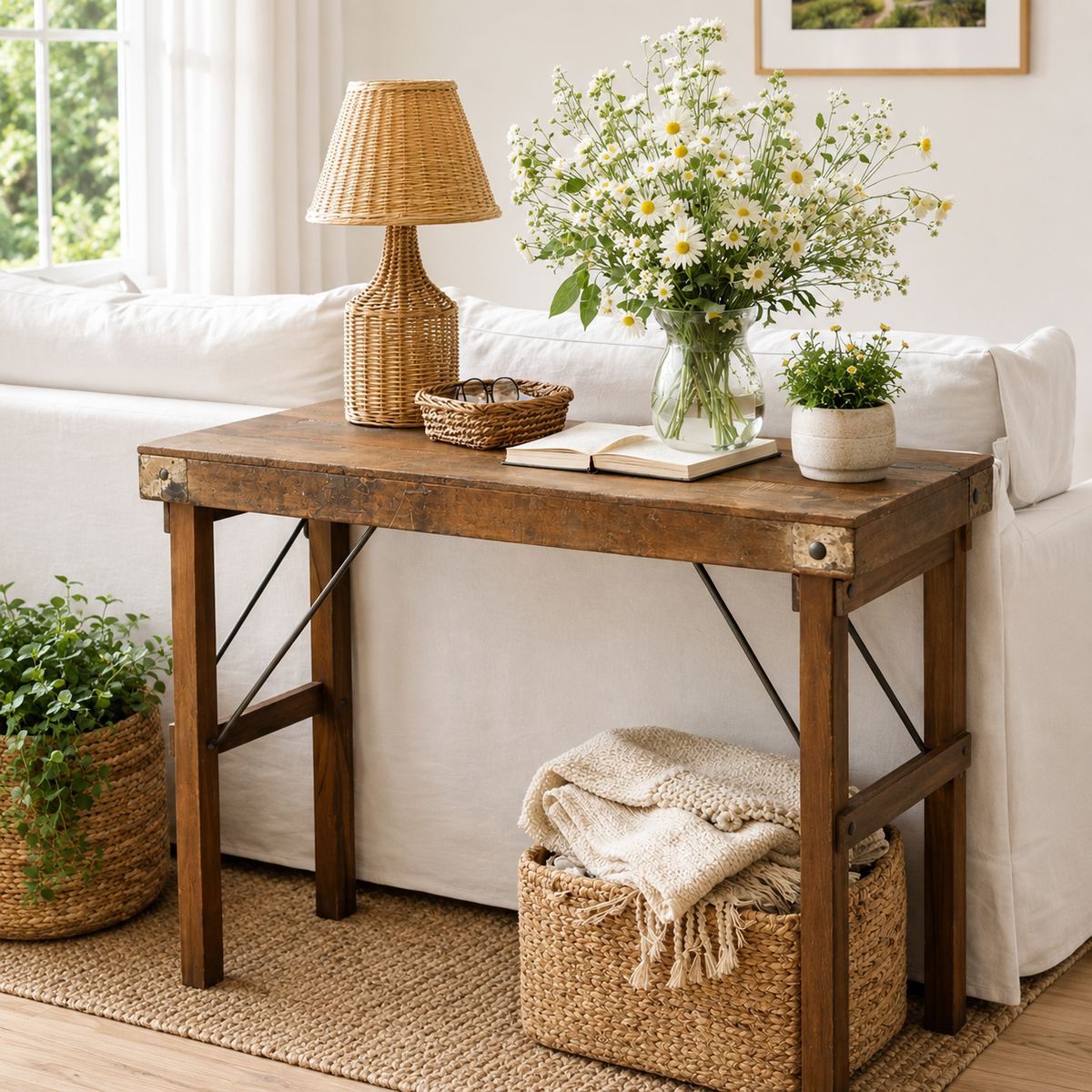 Old Console Table