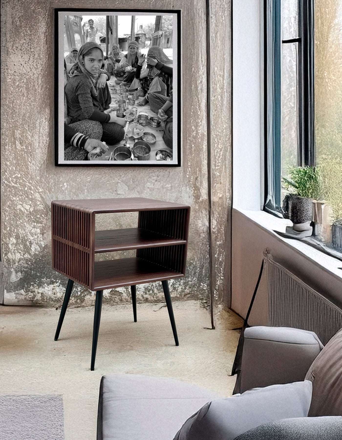 RECYCLED: Table in Recycled Teak Wood