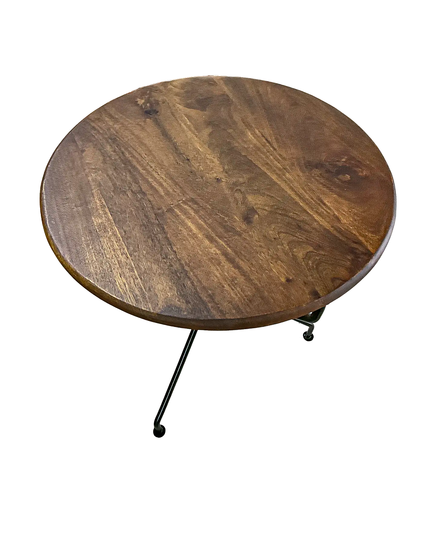 Folding Table with Wooden Top