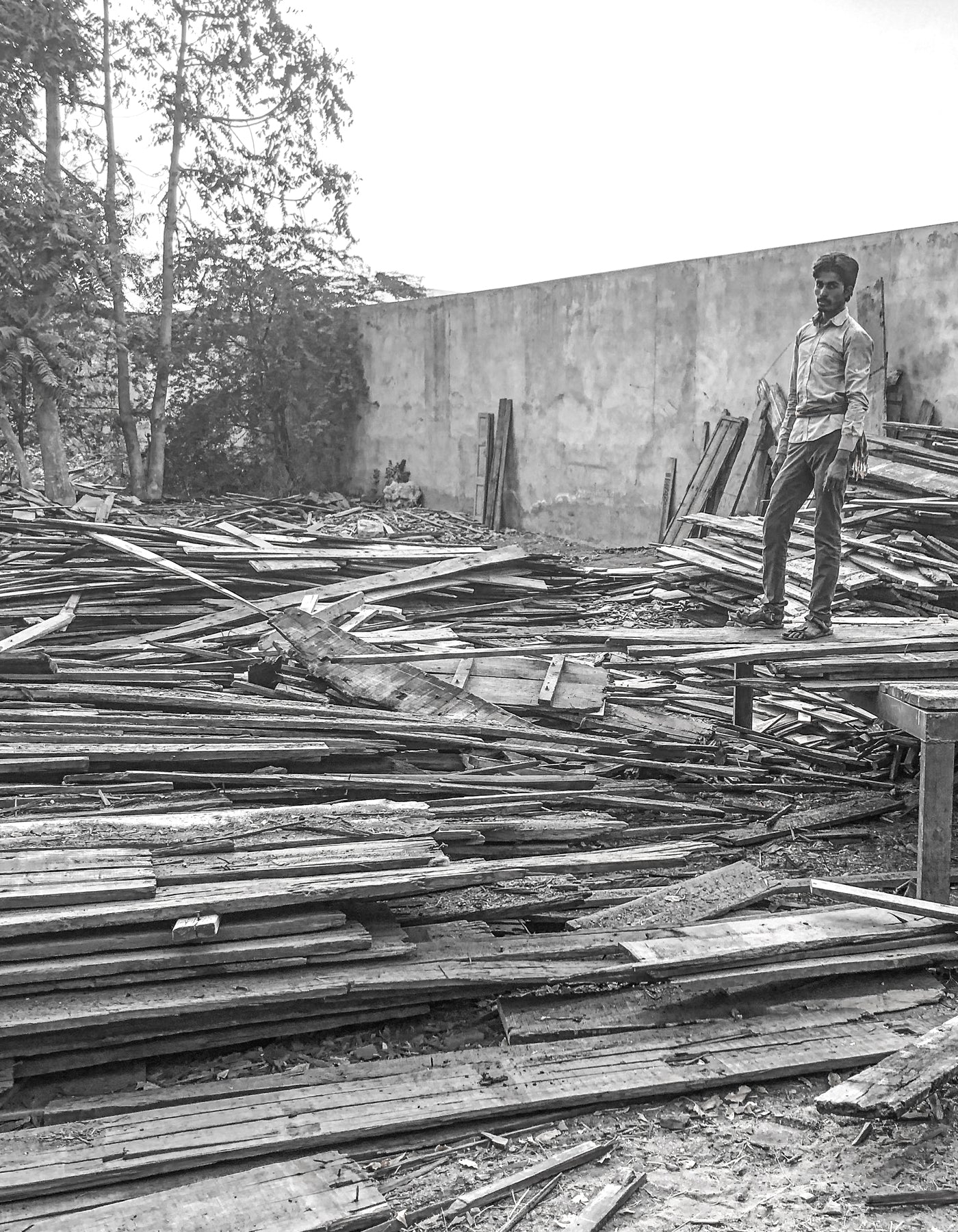 RECYCLED: BÆNK AF GENBRUGT TRÆ, NORDIC RUSTIC