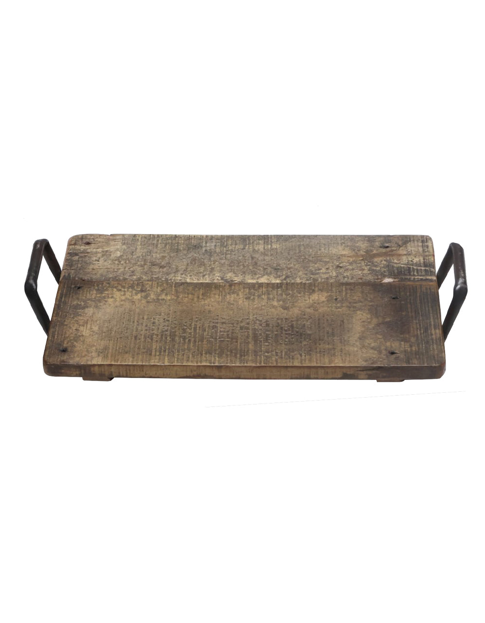 RECYCLED: Rustic Serving Tray in Recycled Wood