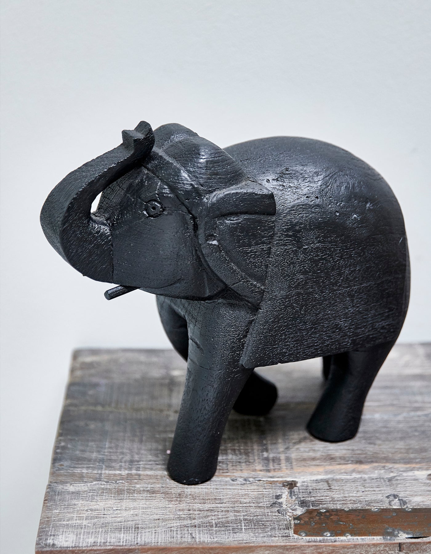 DEKORATIV ELEFANT - UNIK BRUGSKUNST