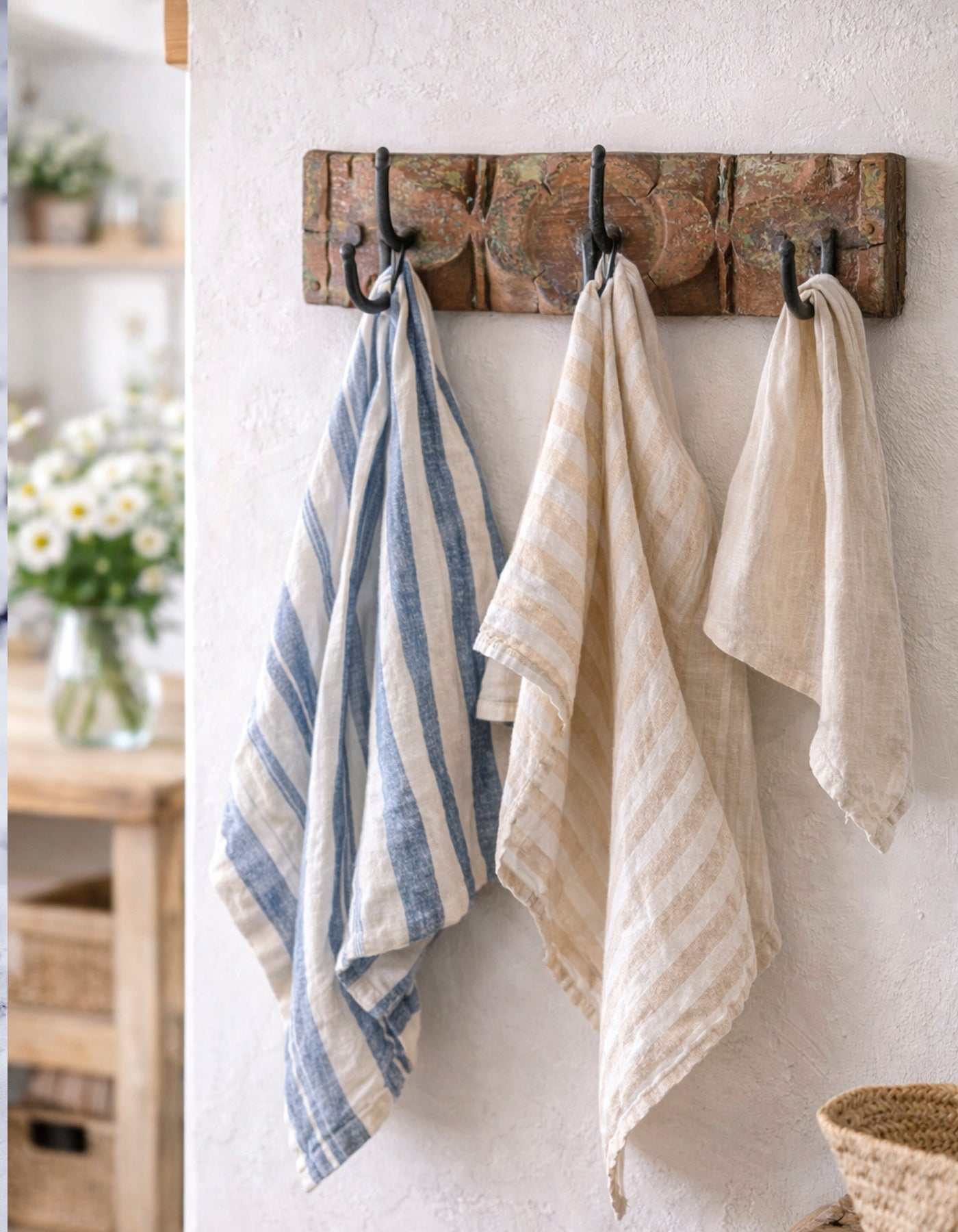 UPCYCLED: Coat Rack Made from Original Wood Panel
