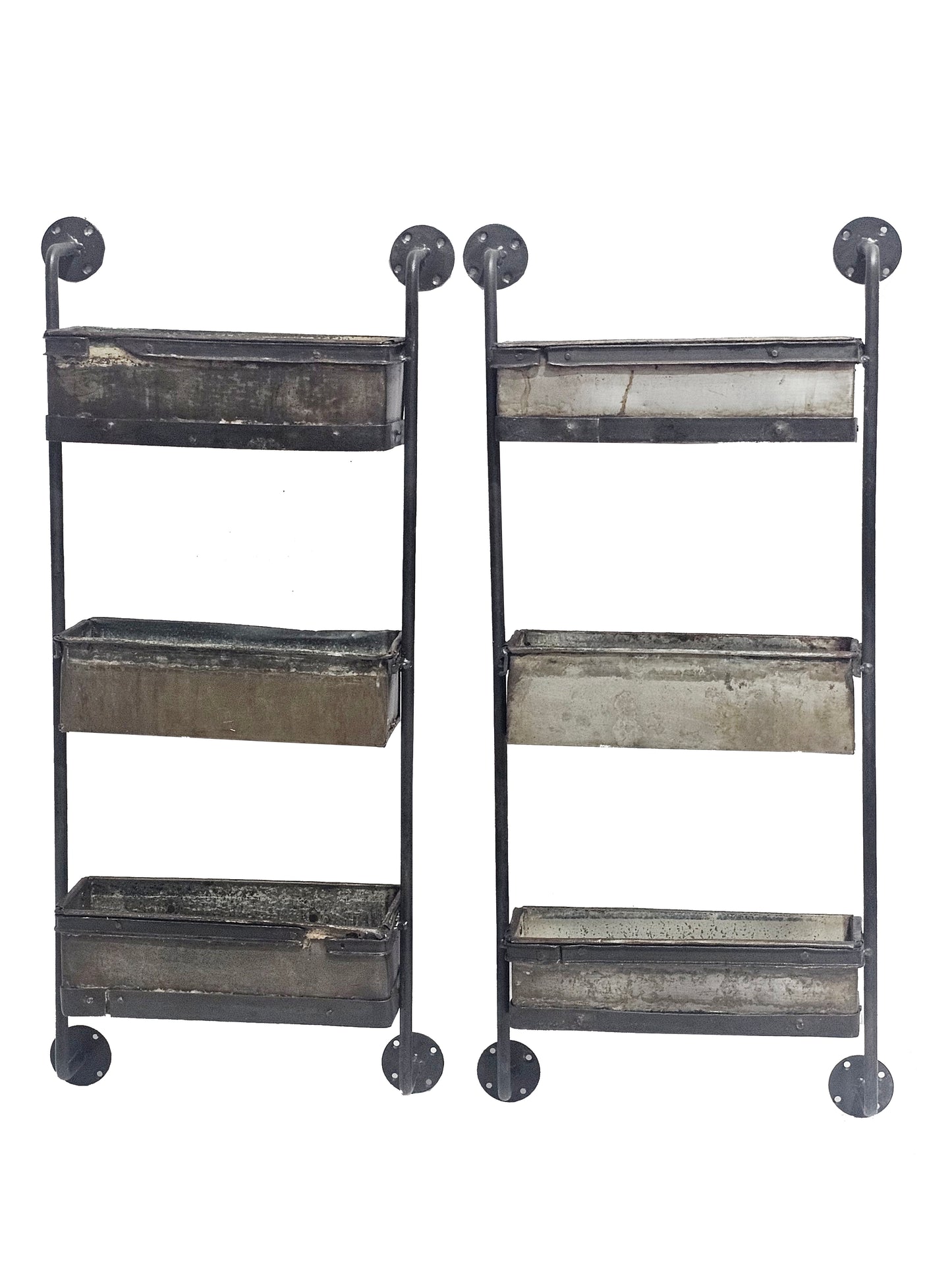 UPCYCLED: Shelf crafted from Old Iron Trays