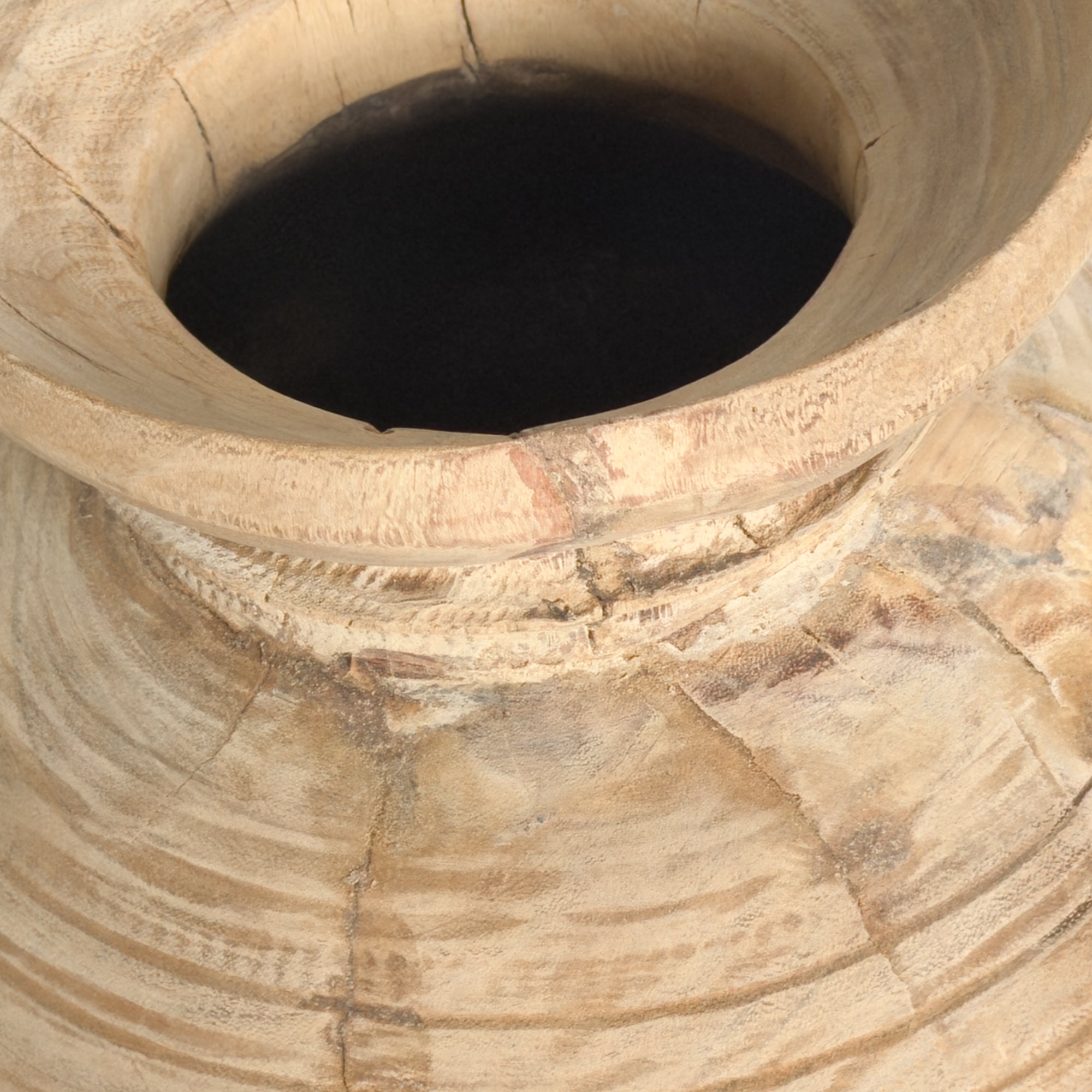 Wooden jar