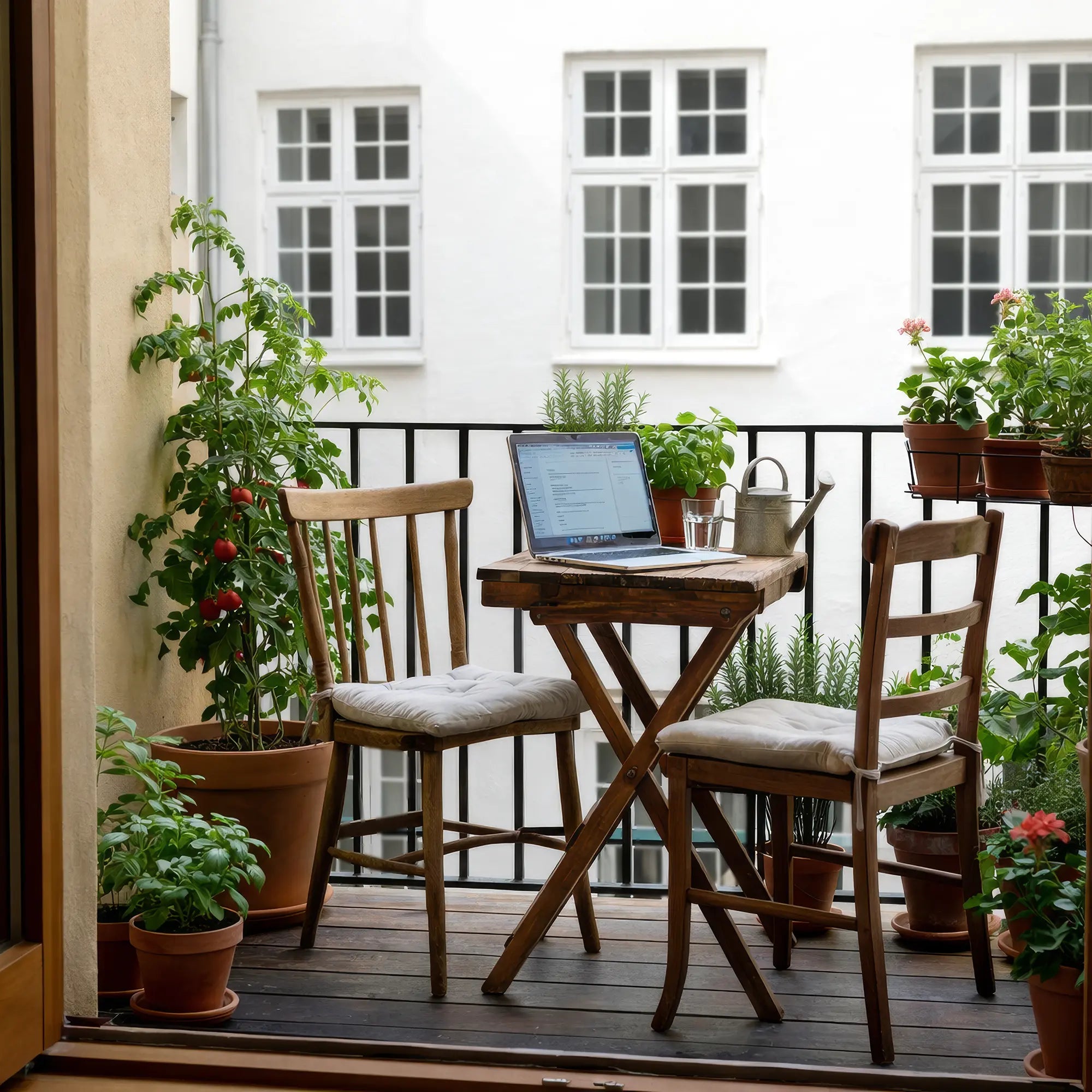 Originalt Klapbord i Træ | Unikt Vintagebord med Patina