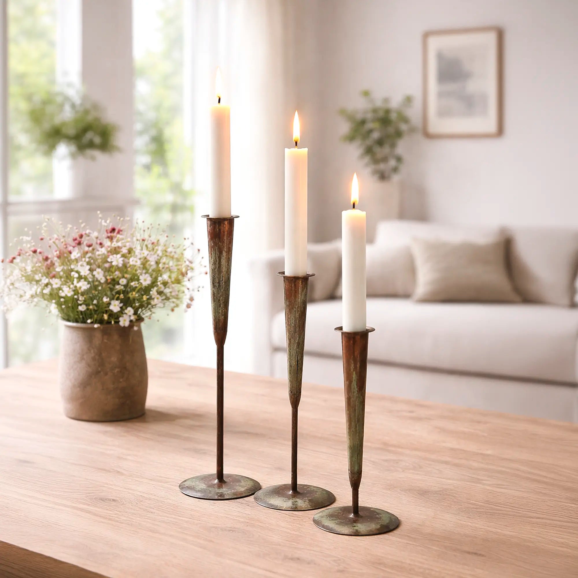 UPCYCLED: Fra isforme til lysestager