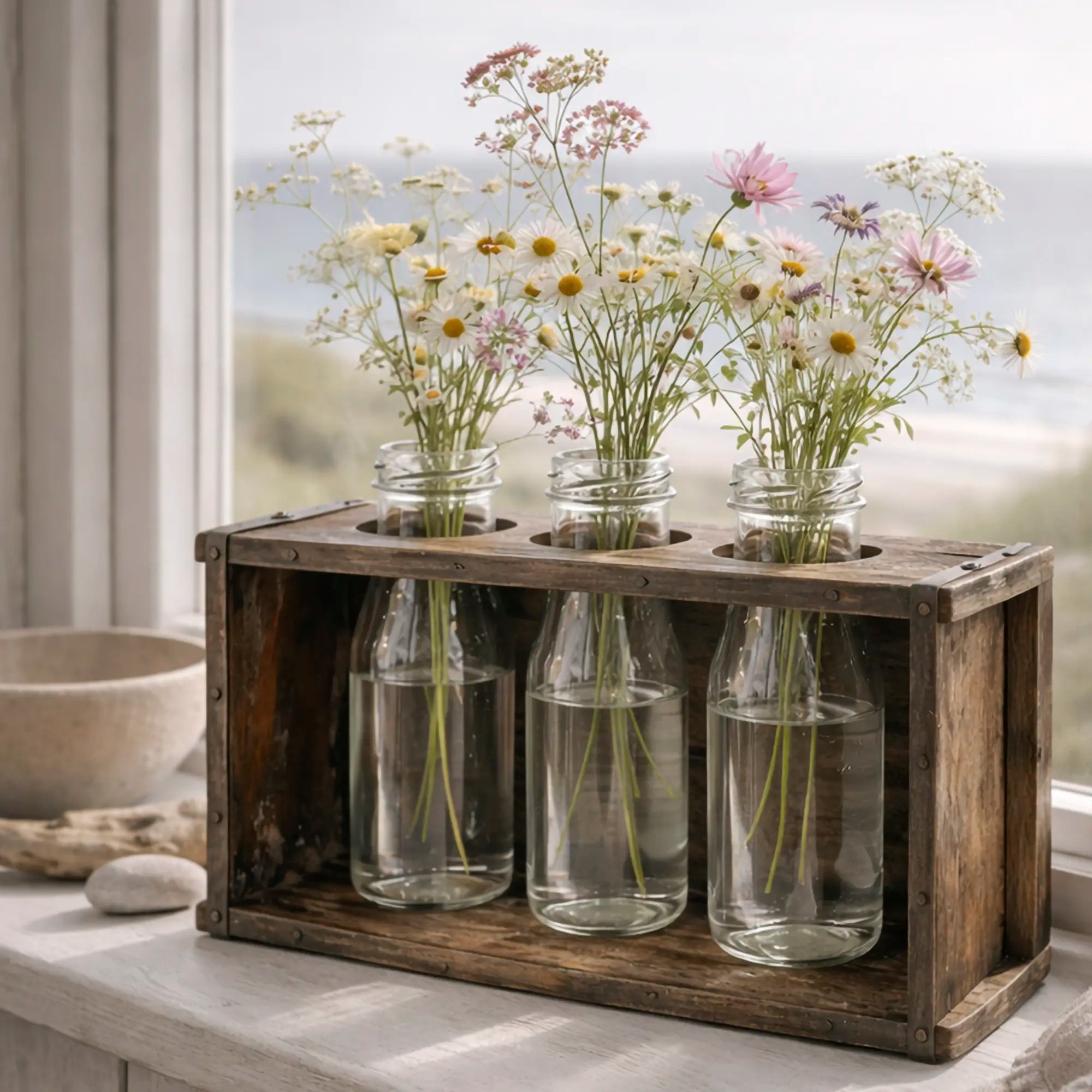 UPCYCLED: Unik Vase Lavet i Gammel Murstensform
