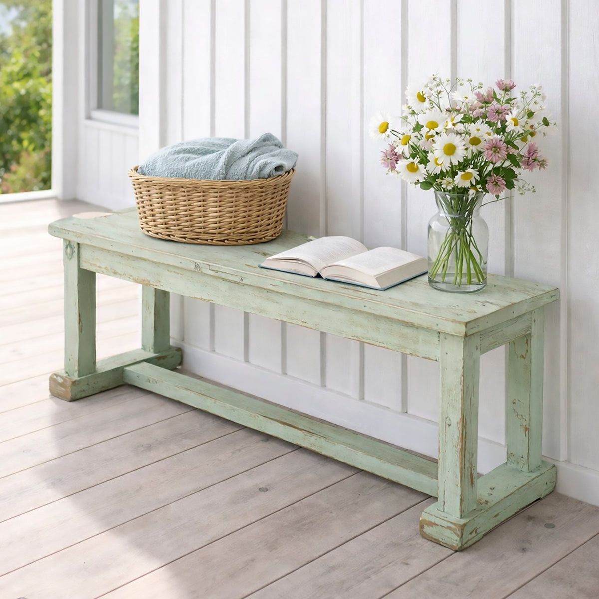 ORIGINAL: Vintage School Bench – A Unique Piece of History