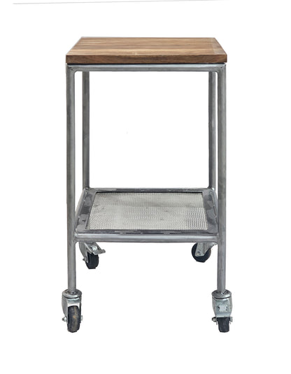Industriel Trolley i Jern og Genbrugstræ