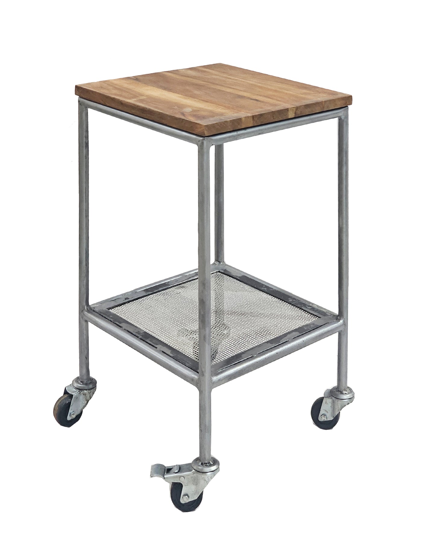 Industriel Trolley i Jern og Genbrugstræ