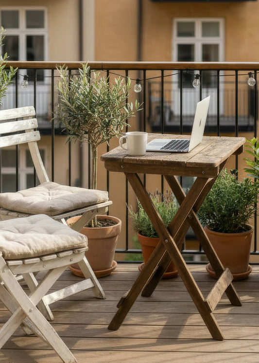 ORIGINAL: Vintage klapbord i træ – unikt originalt bord med smuk patina og historie