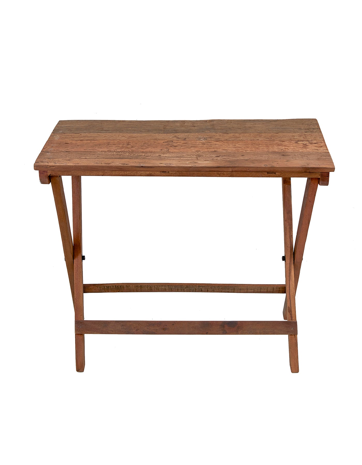 RECYCLED: TABLE IN RECYCLED WOOD - FOLDABLE