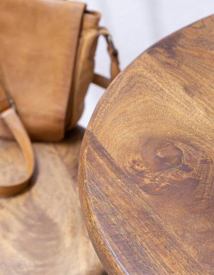 FOLDING TABLE WITH WOODEN TOP