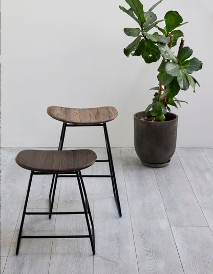 RECYCLED: Skammel i Genanvendt Træ