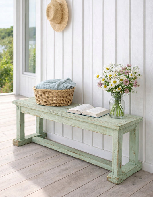 ORIGINAL: Gammel Skolebænk – Et Unikt Stykke Historie