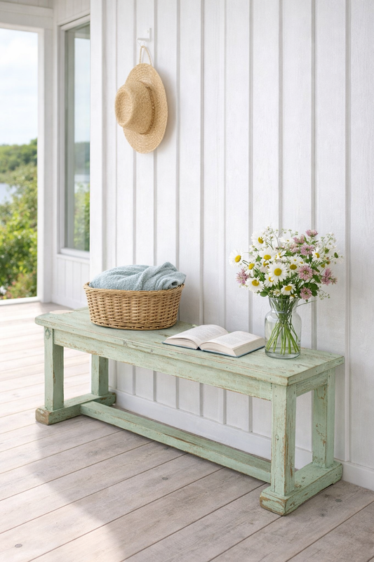 ORIGINAL: Vintage School Bench – A Unique Piece of History