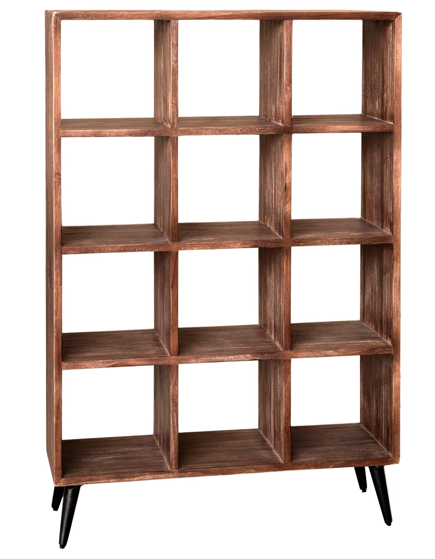 RECYCLED: SHELF MADE OF RECYCLED TEAK WOOD