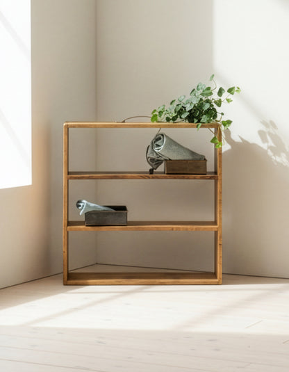 RECYCLED: Væghylde af Genanvendt Træ