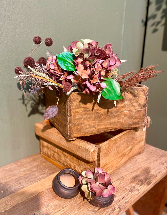 ORIGINAL WOODEN BOXES - SET OF TWO