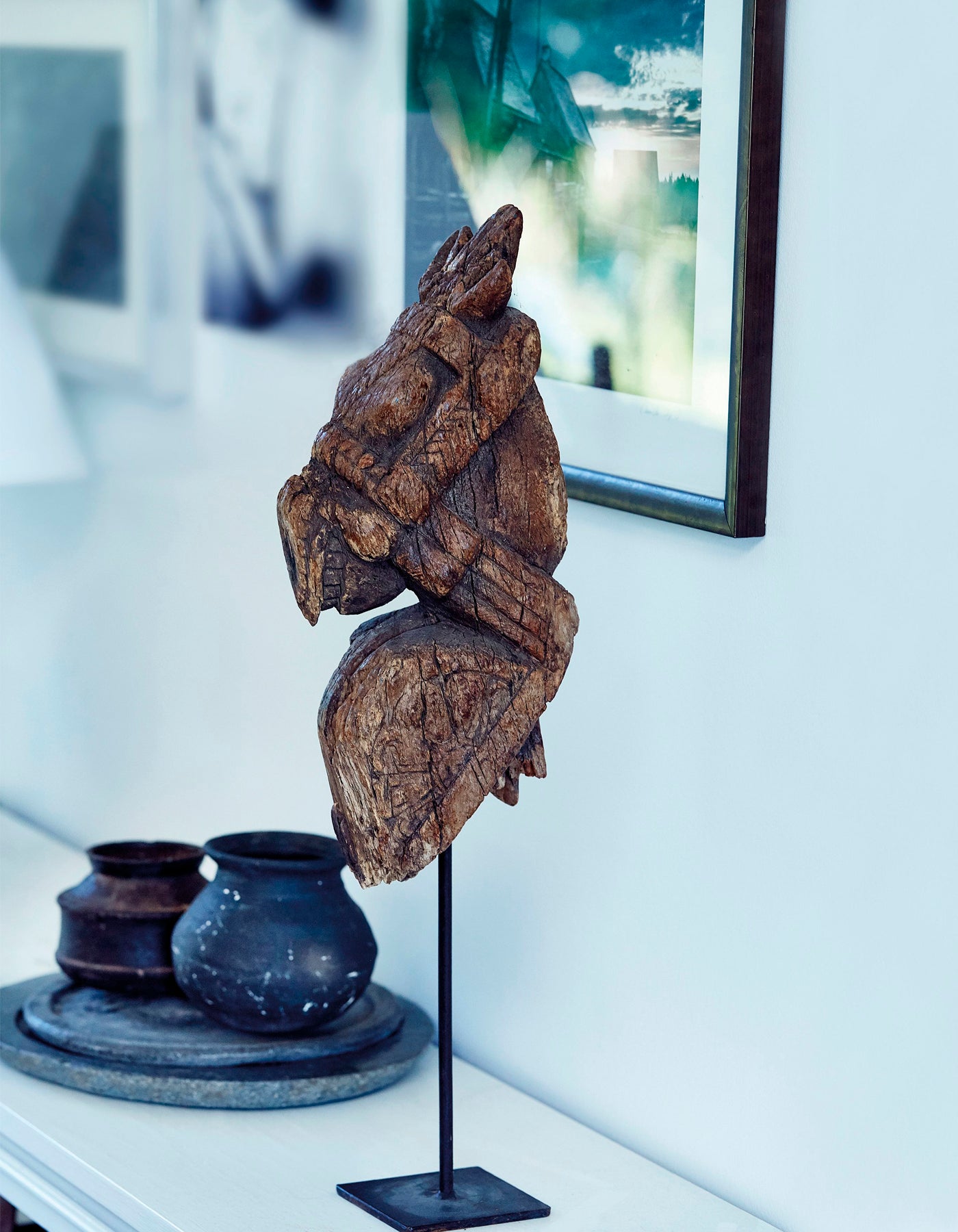 ORIGINAL OLD HORSES ON FOOT, A PAIR