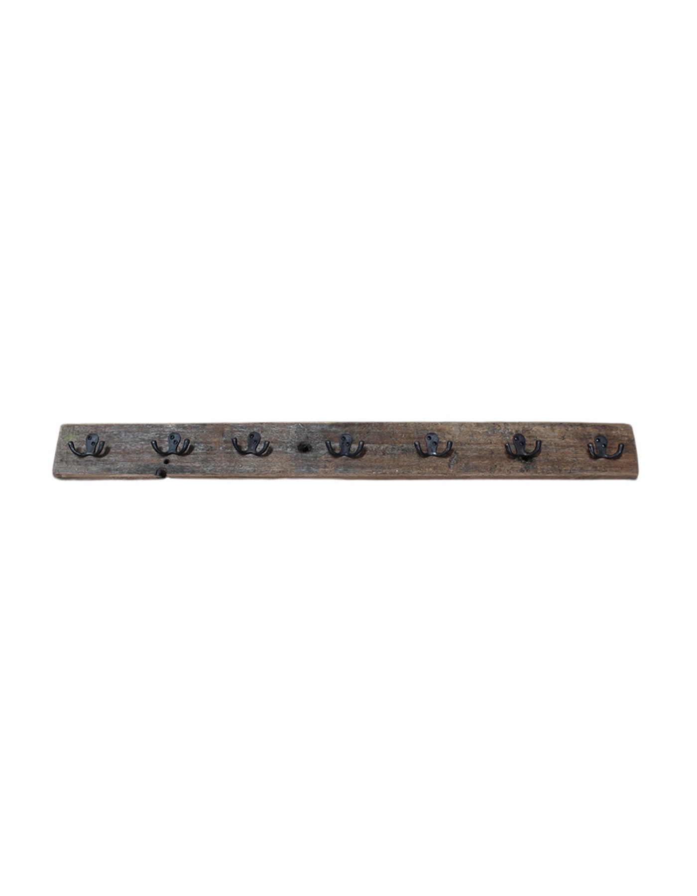 COAT RACK WITH 7 HOOKS MADE FROM RECYCLED WOOD.
