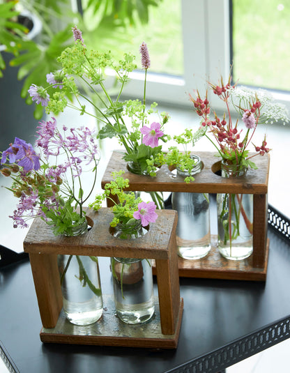 RECYCLED: Rustik Vase i Genbrugstræ