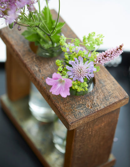 RECYCLED: Rustik Vase i Genbrugstræ