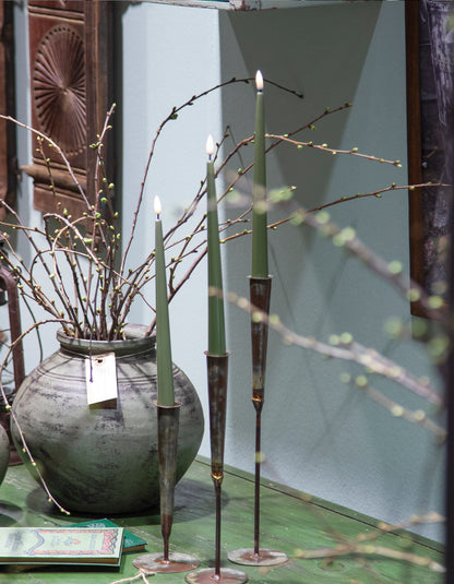 UPCYCLED: Fra isforme til lysestager