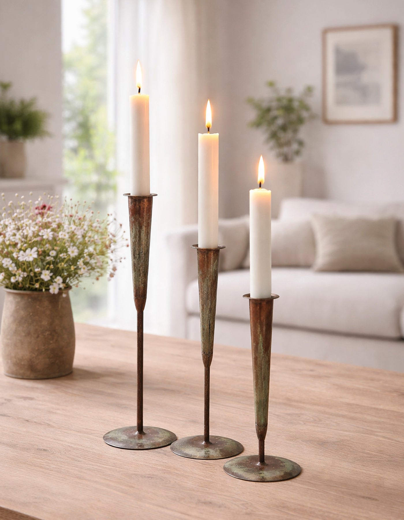 UPCYCLED: Fra isforme til lysestager