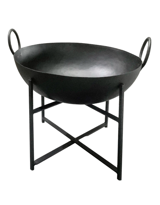 UPCYCLED: UNIKT BÅLFAD – Gammel jerngryde med nyt liv