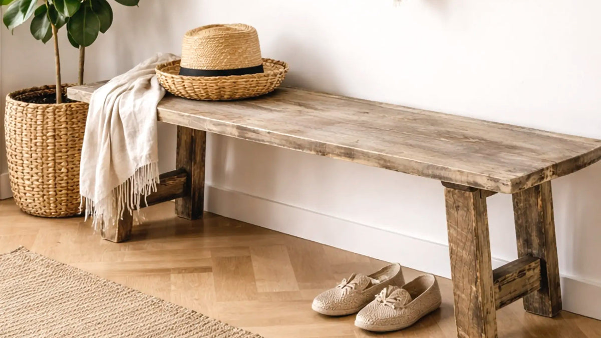 RECYCLED: Bench of Reclaimed Wood