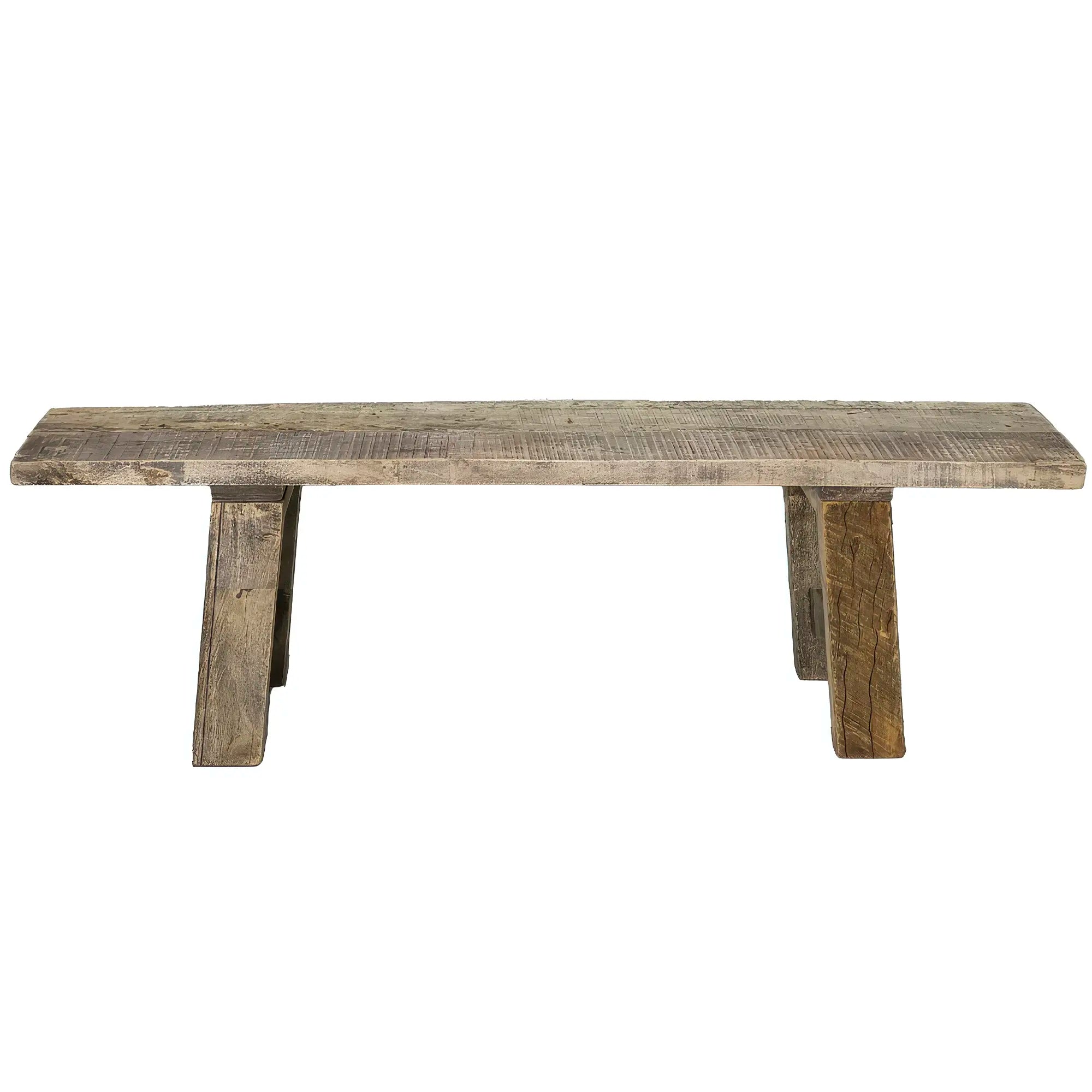 RECYCLED: Bench Crafted of Reclaimed Wood 