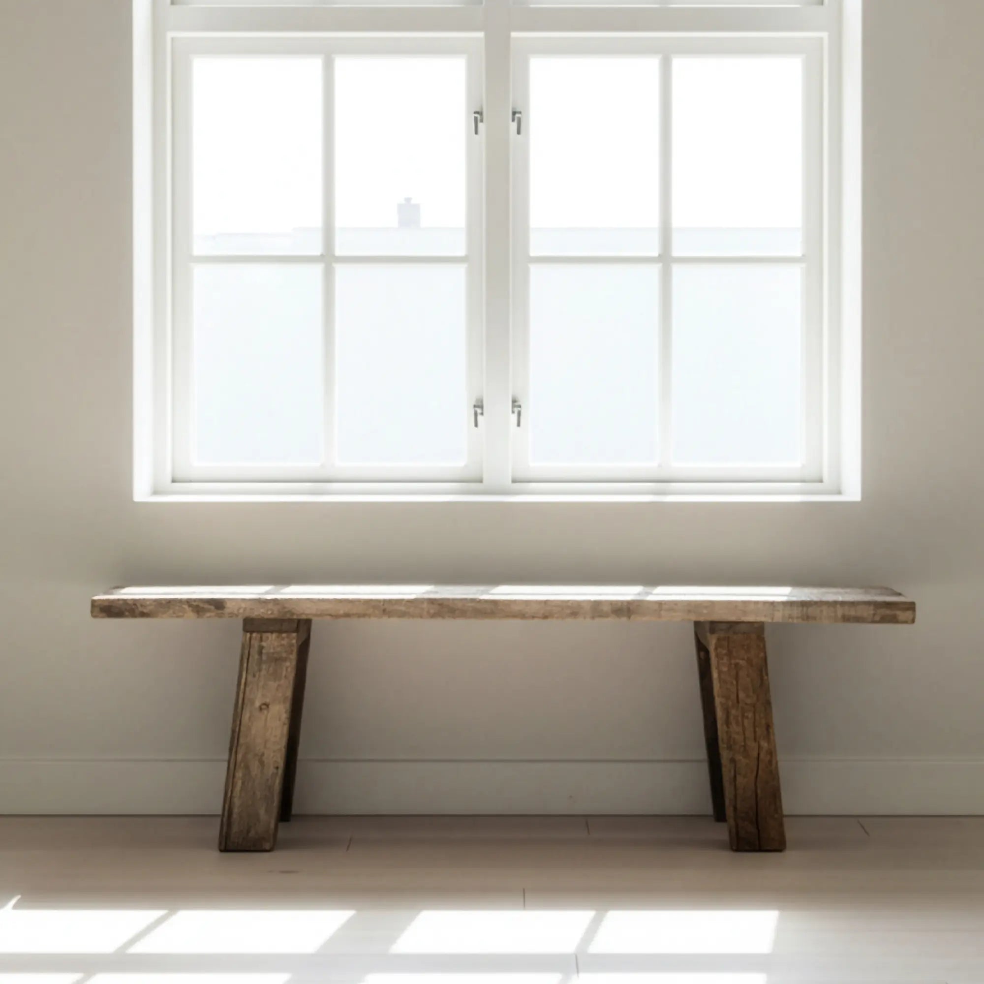RECYCLED: Bench Crafted of Reclaimed Wood 