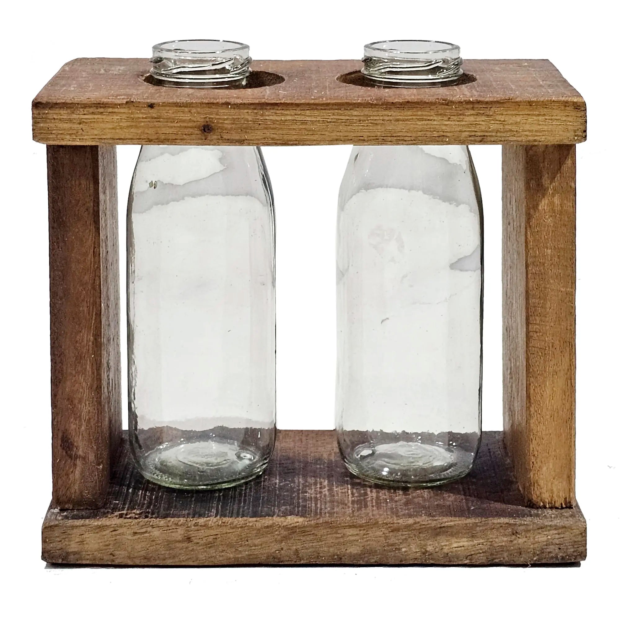 RECYCLED: Rustic Vase in Reclaimed Wood