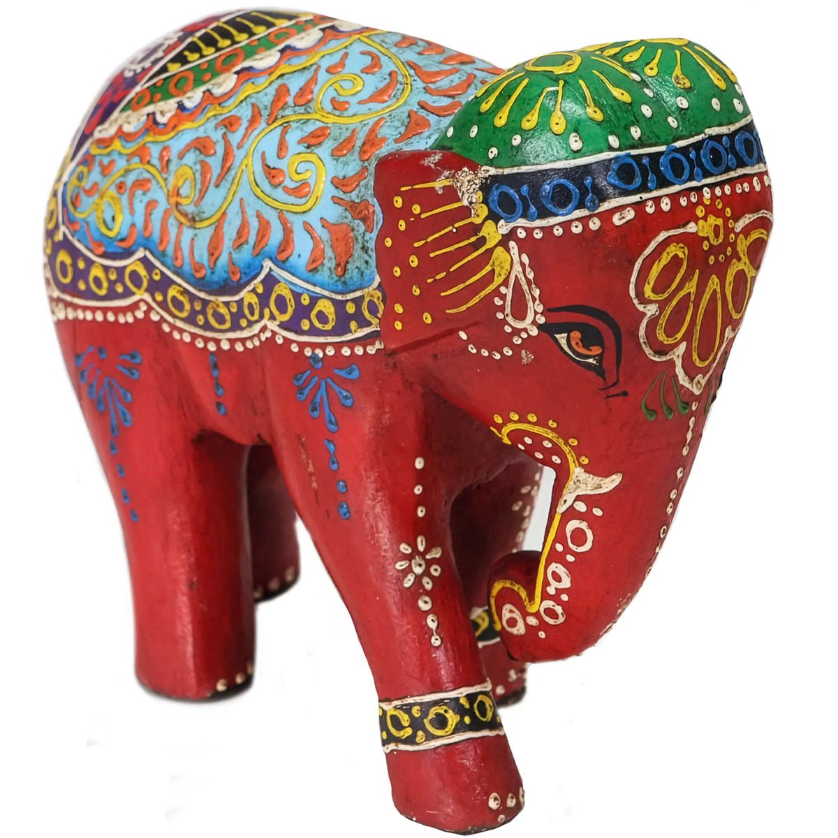 Hand-painted elephant