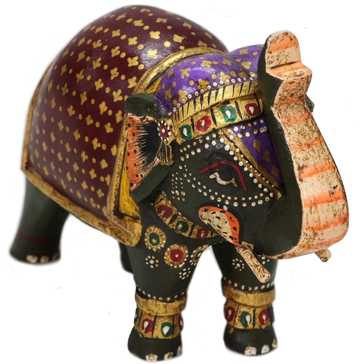 Hand-painted elephant