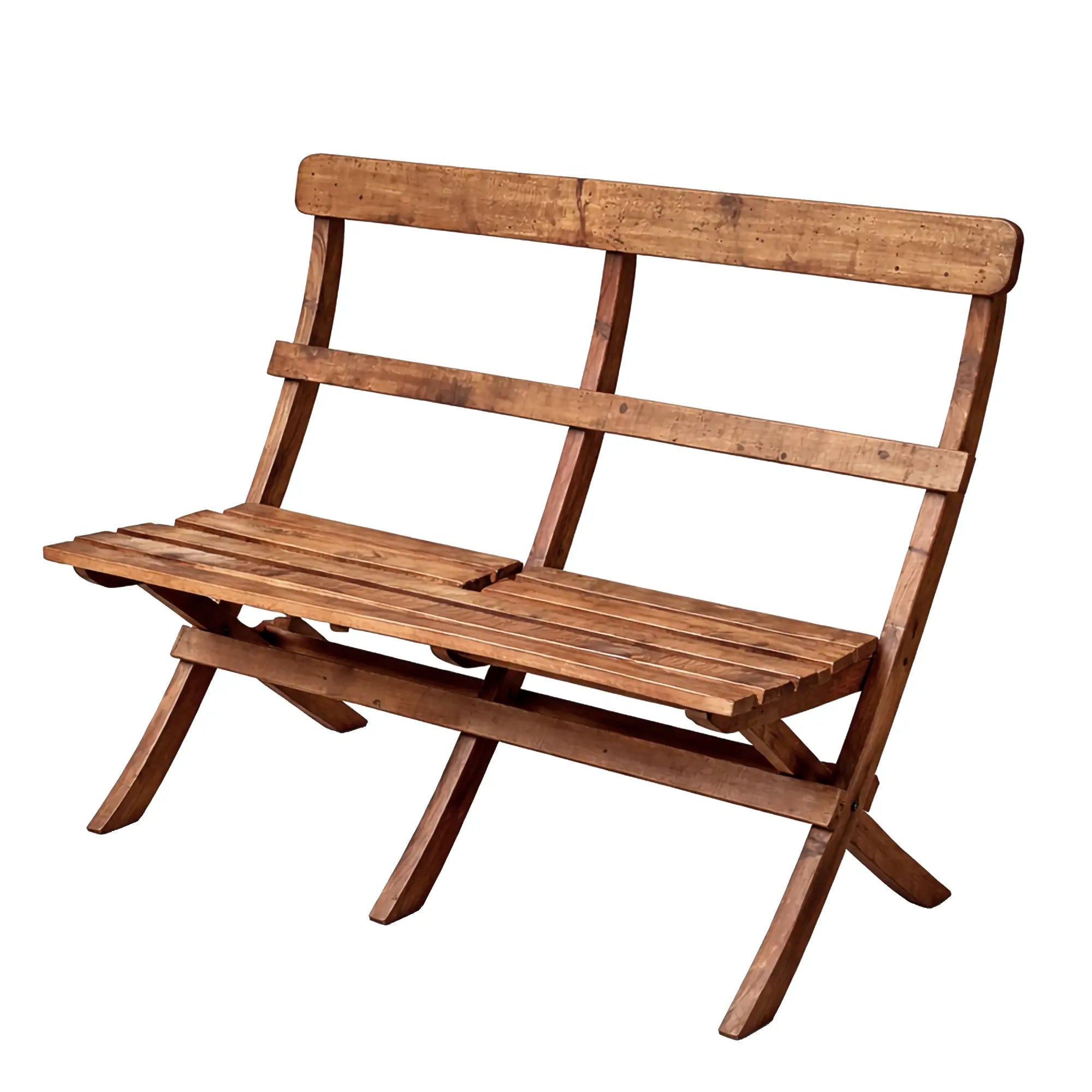 RECYCLED: Garden Bench Made from Recycled Wood