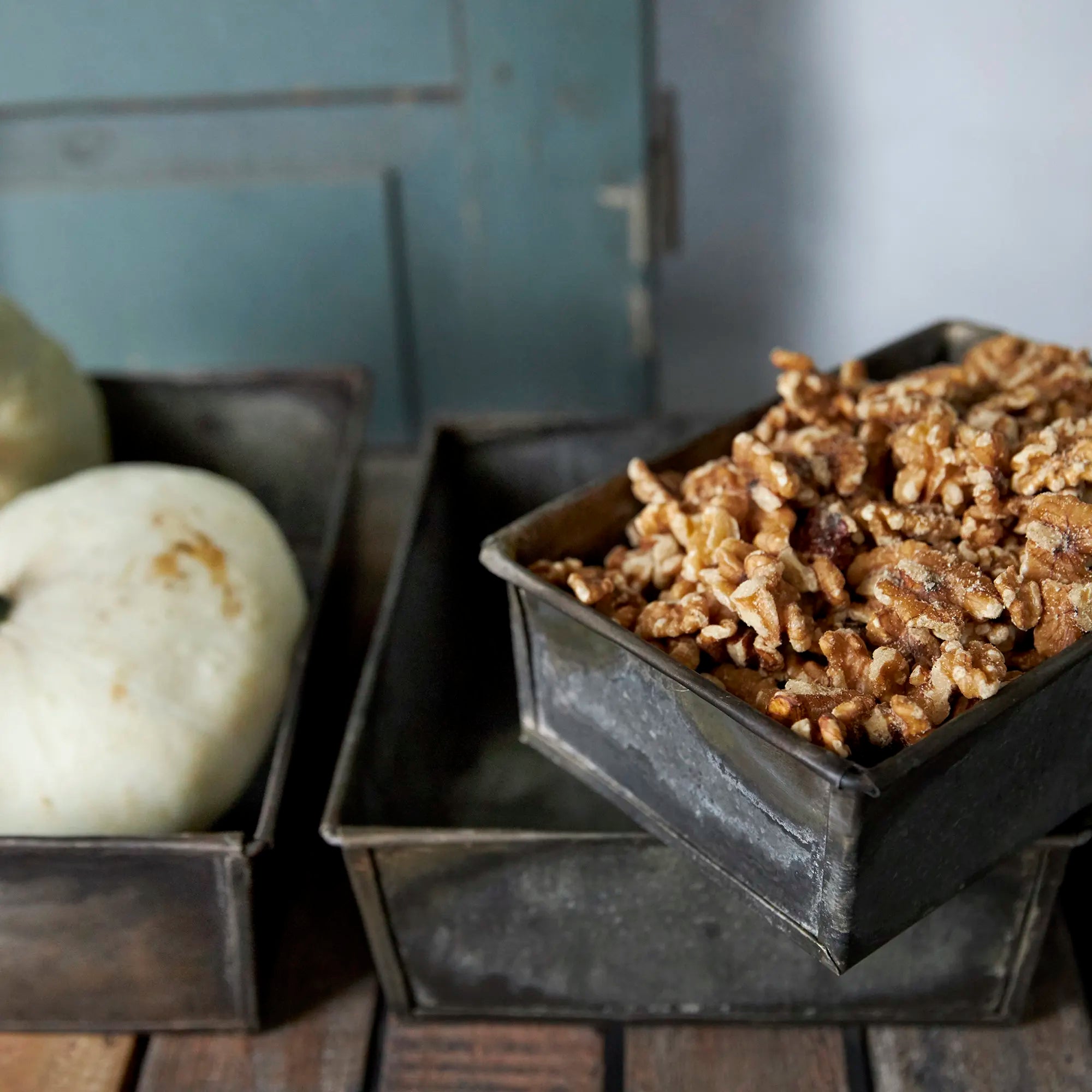 RECYCLED: Iron Trays - Set of 4 Pcs.