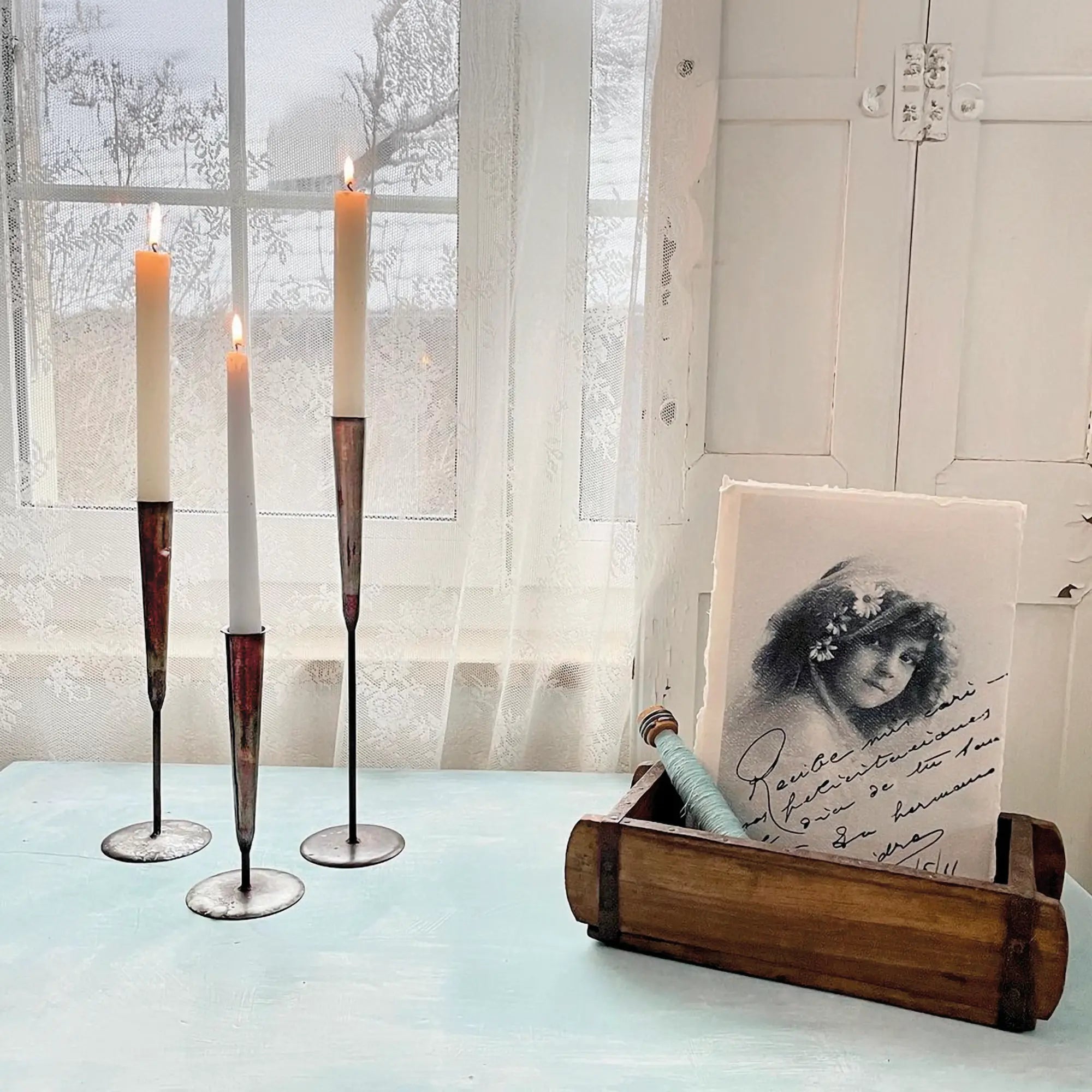 UPCYCLED: Fra isforme til lysestager