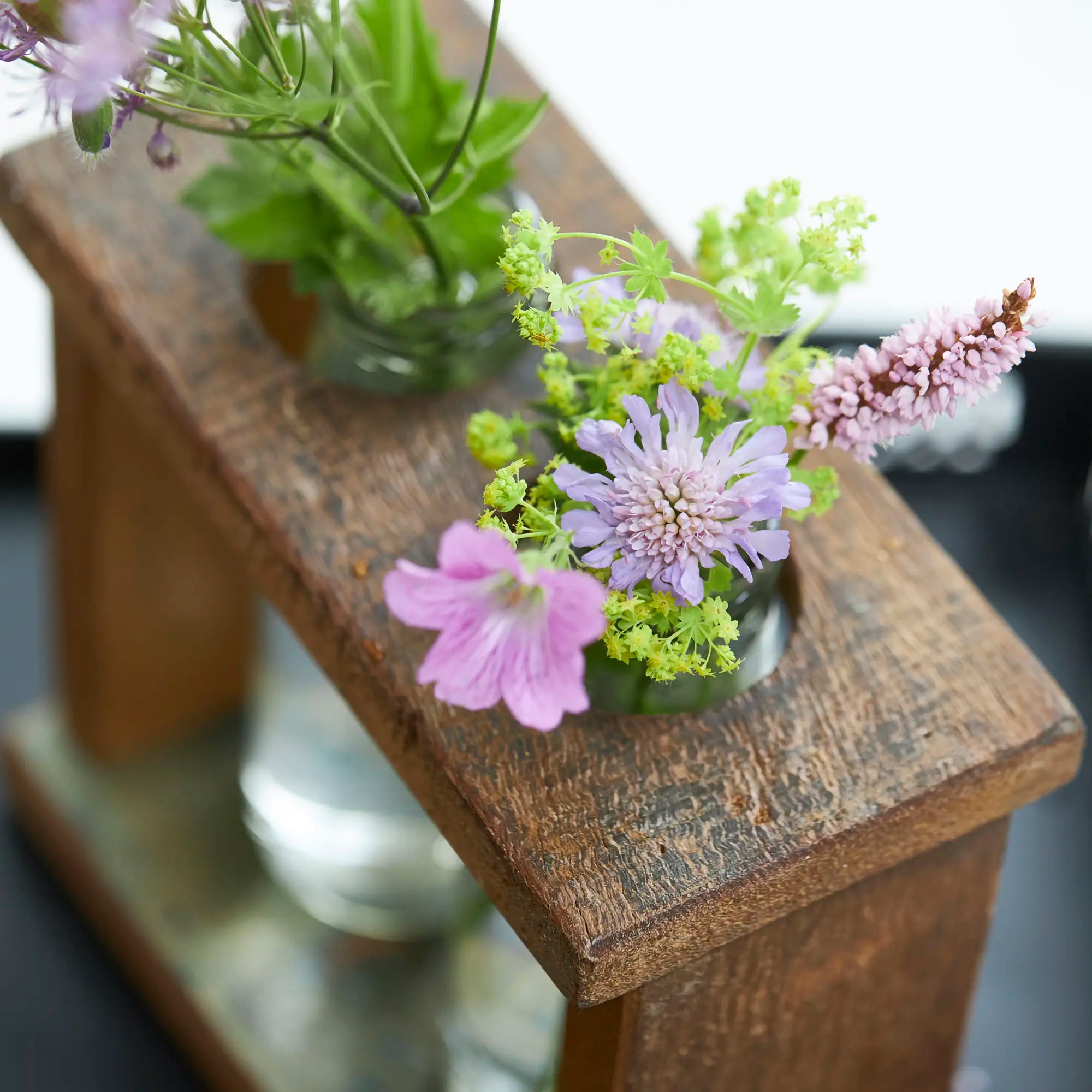 RECYCLED: Rustik Vase i Genbrugstræ