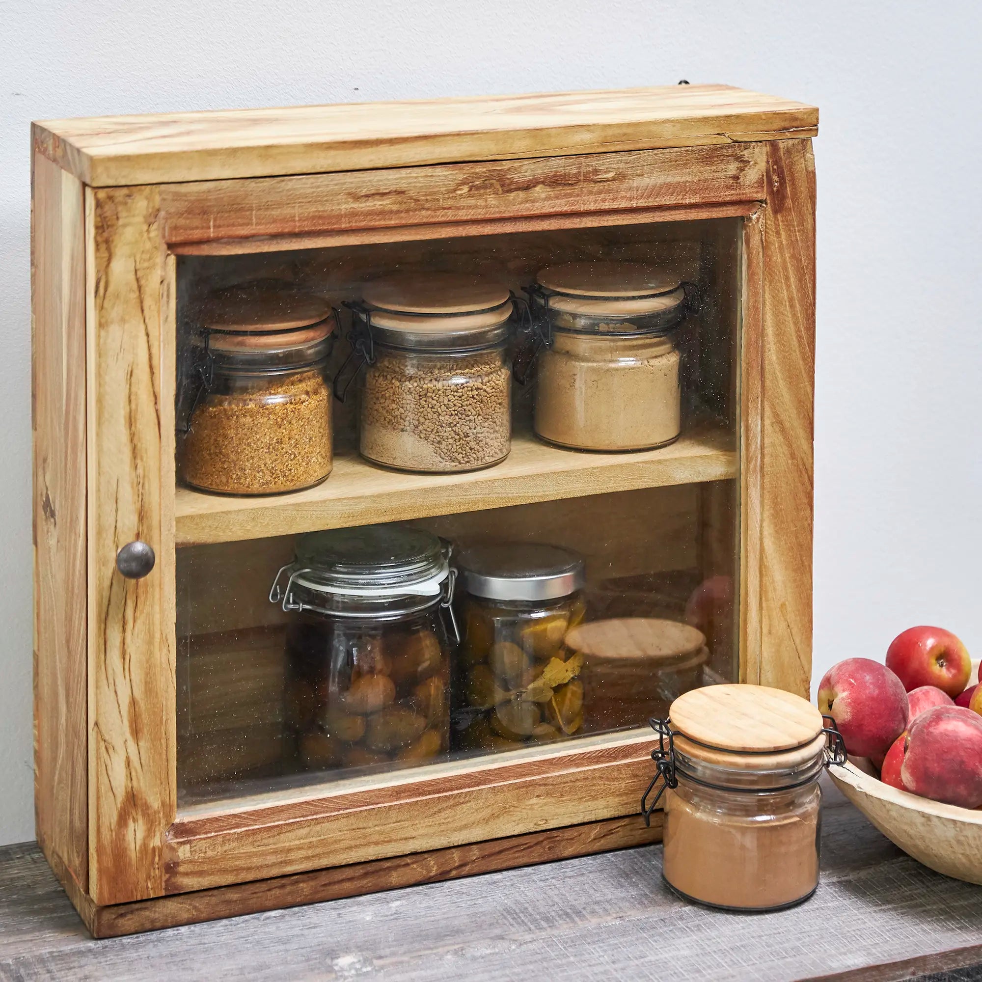RECYCLED: Rustic Wooden Cabinet