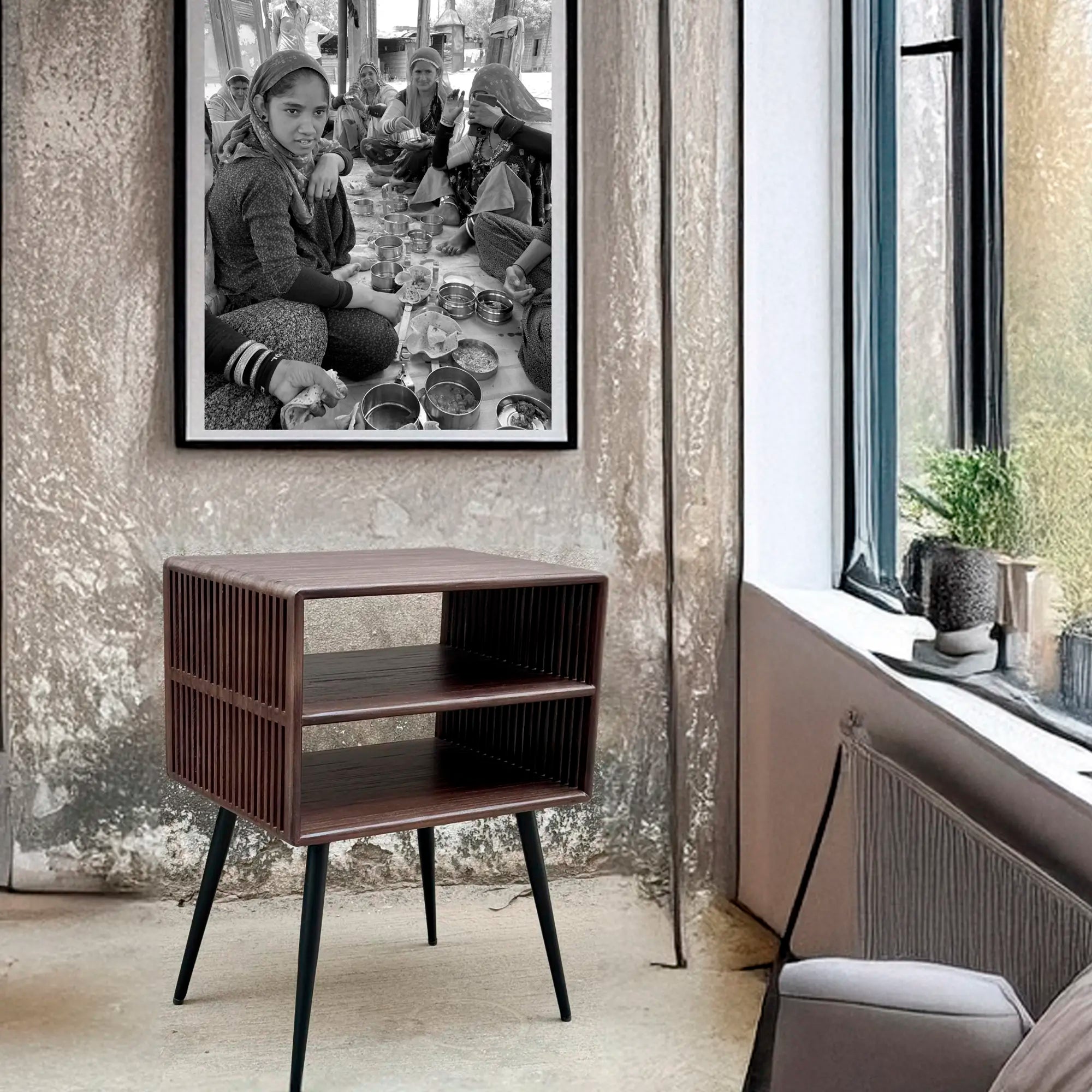 RECYCLED: Table in Recycled Teak Wood