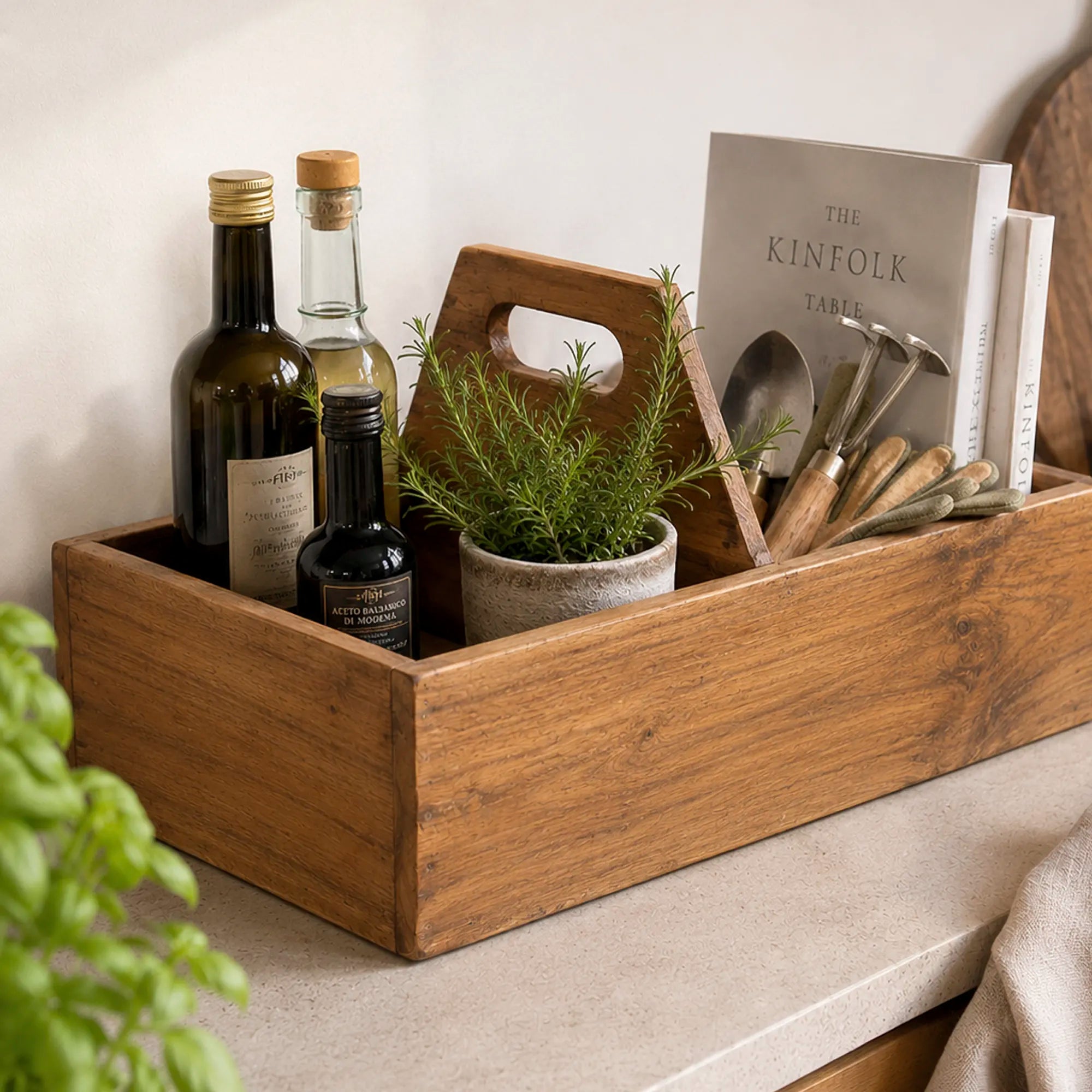 RECYCLED: Rustic Wooden Crate from Reclaimed Wood