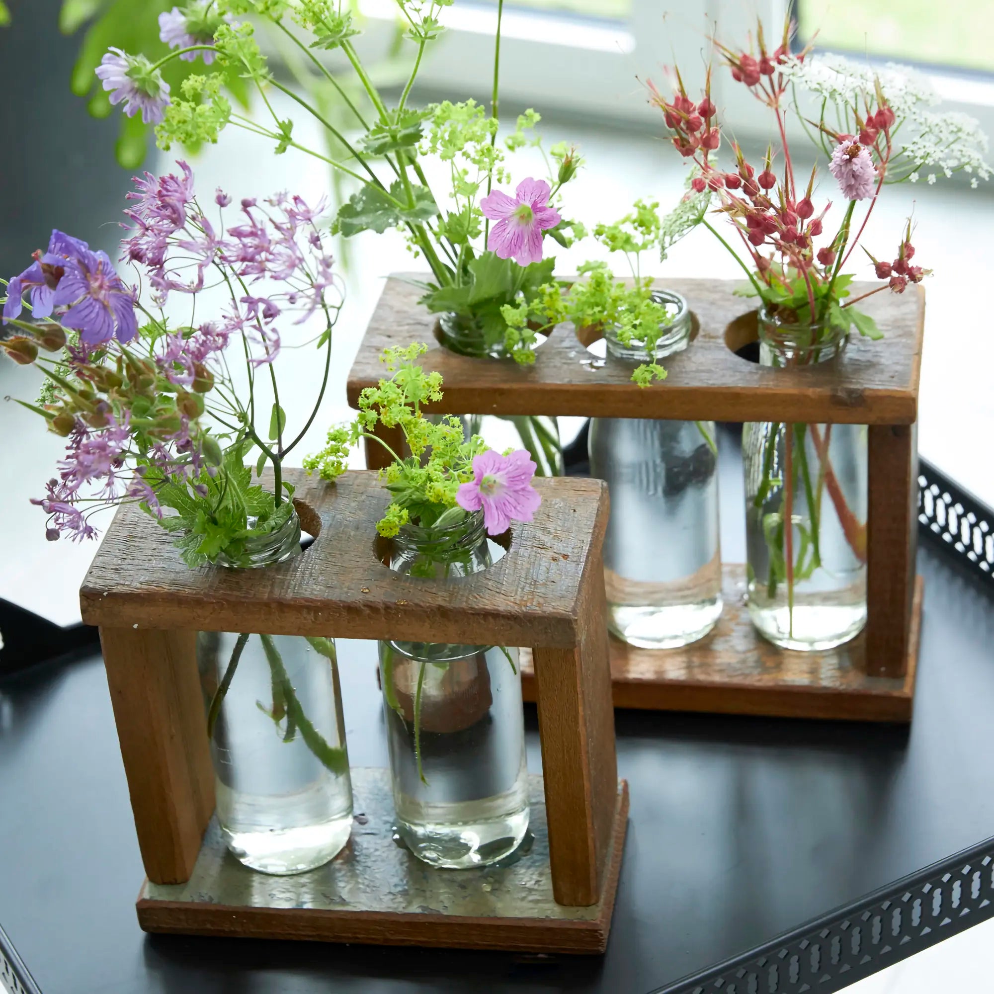 RECYCLED: Rustik Vase i Genbrugstræ